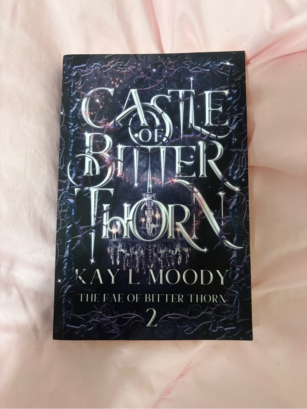 Barnes & Noble Dark Purple & Black 'Castle of Bitter Thorn' Decorative Book